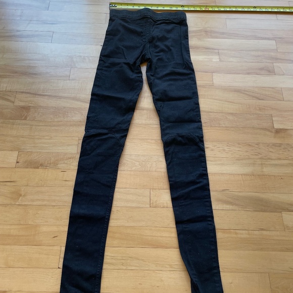 Rick Owens DRKSHDW black stretch denim leggings XS NWOT - Picture 6 of 8